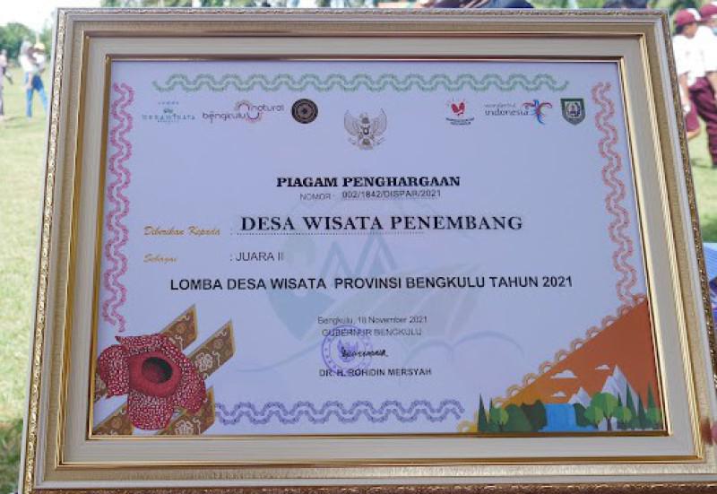 Lomba Desa Wisata Tingkat Provinsi Bengkulu